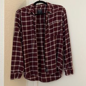 Oversized Abercrombie flannel button down